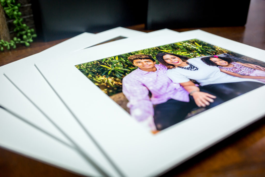 Matted 8x10 Prints of Family Portrait